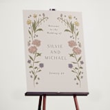 "Parisian Garden" - Welcome Signs in Petal by Nicoletta Savod - In Use