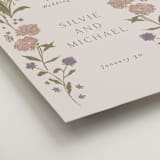 "Parisian Garden" - Welcome Signs in Petal by Nicoletta Savod - Detail