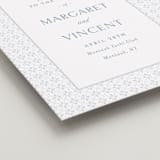 "Coastal Charm" - Welcome Signs in Dusty Blue by Jennifer Postorino - Detail