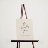 "Modern Romance" - Welcome Signs in Almond by Eric Clegg - In Use