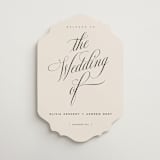"Modern Romance" - Welcome Signs in Almond by Eric Clegg - Front