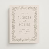 "Classy" - Welcome Signs in Natural by Anastasia Makarova - Front