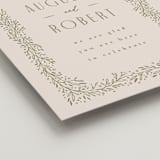"Classy" - Welcome Signs in Natural by Anastasia Makarova - Detail