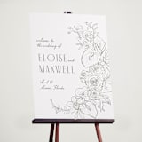 "Orchid Frame" - Welcome Signs in Snow by Kristen Smith - In Use