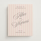 "Blush" - Welcome Signs in Peony by Sherley Ferreira - Front
