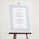 "Ornate Doodle" - Welcome Signs in Wave by Jenny Millington - In Use