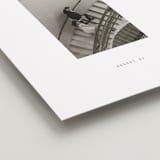 "Modern Twenty" - Welcome Signs in Lily by Eric Clegg - Detail