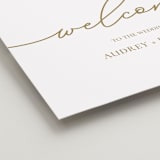 "Luxury" - Welcome Signs in Butterscotch by Huefete - Detail