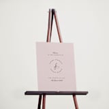 "elegant" - Welcome Signs in Blush by Laura Hamm - In Use