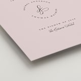 "elegant" - Welcome Signs in Blush by Laura Hamm - Detail