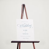 "Simply Love" - Welcome Signs in Slate Blue by Yaling Hou Suzuki - In Use