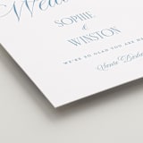 "Simply Love" - Welcome Signs in Slate Blue by Yaling Hou Suzuki - Detail