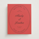"Modern Romance" - Welcome Signs in Sunset by Emily Sabol Goss - Front