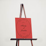 "Modern Romance" - Welcome Signs in Sunset by Emily Sabol Goss - In Use