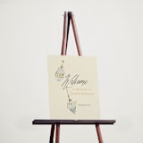 "Swinging Celebration" - Welcome Signs in Noire by Sarah Rosenthal - In Use
