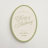 "rory" - Welcome Signs in Olive by Ellen Schlegelmilch - Front