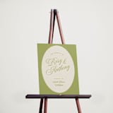"rory" - Welcome Signs in Olive by Ellen Schlegelmilch - In Use
