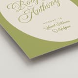 "rory" - Welcome Signs in Olive by Ellen Schlegelmilch - Detail
