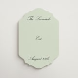 "Established" - Welcome Signs in Lime by Baumbirdy - Front