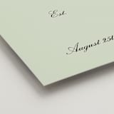 "Established" - Welcome Signs in Lime by Baumbirdy - Detail