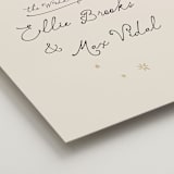 "Written in the Stars" - Welcome Signs in Noir by Ani Somi - Detail