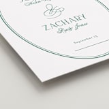 "Fresh Classic" - Welcome Signs in Emerald by letterfix - Detail