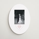 "Heart Sign" - Welcome Signs in Blush by Baumbirdy - Front