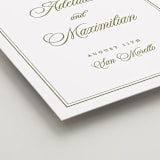 "museo" - Welcome Signs in Olive by Ellen Schlegelmilch - Detail