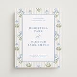 "Patterned florals" - Welcome Signs in Powder by Creo Study - Front
