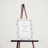 "Patterned florals" - Welcome Signs in Powder by Creo Study - In Use