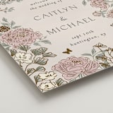"dancing in the garden" - Welcome Signs in Blush Meadow by Grae - Detail