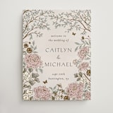 "dancing in the garden" - Welcome Signs in Blush Meadow by Grae - Front