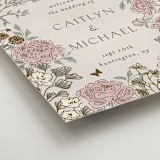 "dancing in the garden" - Welcome Signs in Blush Meadow by Grae - Detail