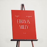 "Headline" - Welcome Signs in Apple by Morgan Kendall - In Use