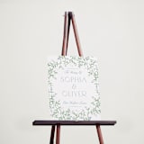 "Wisteria" - Welcome Signs in Periwinkle by Kristen Smith - In Use