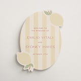 "palmetto" - Welcome Signs in Lemon by Ellen Schlegelmilch - Front