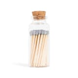 "Slate Grey Matchsticks in Medium Corked Vial" - Matchbooks and Matches in multicolorassorted-colors by Summer Hedglin