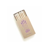 "Lavender Botanical Matchbox" - Matchbooks and Matches in purple by Jessica Cunningham