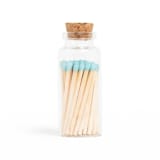 "Baby Blue Matchsticks in Medium Corked Vial" - Matchbooks and Matches in multicolorassorted-colors by Summer Hedglin