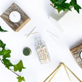 "Geometric Jar Matches" - Matchbooks and Matches in white by Jessica Cunningham