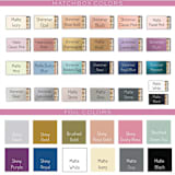 "Custom Minimalist Matchboxes, Set of 50" - Matchbooks and Matches in pink by Tea and Becky