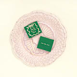 "Ribbon Bridal Shower Matchbook, set of 100" - Matchbooks and Matches in green by ForYourParty