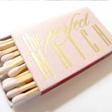 "Custom The Perfect Match Matchboxes, Set of 50" - Matchbooks and Matches in pink by Tea and Becky