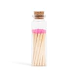 "Bubblegum Pink Matchsticks in Small Corked Vial" - Matchbooks and Matches in multicolorassorted-colors by Summer Hedglin