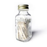 "Wildflower Jar Matches" - Matchbooks and Matches in yellow by Jessica Cunningham