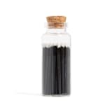 "Tuxedo Matchsticks in Medium Corked Vial" - Matchbooks and Matches in multicolorassorted-colors by Summer Hedglin