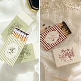 "Custom Venue Illustration Matchboxes | Set of 50" - Matchbooks and Matches in multicolorassorted-colors by Paper Haven