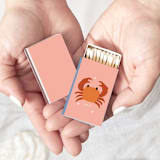 "Color Pop Cancer Matchboxes, Pack of 4" - Matchbooks and Matches in beige by ForYourParty