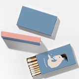 "Color Pop Capricorn Matchboxes, Pack of 4" - Matchbooks and Matches in green by ForYourParty