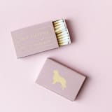 "Family Pet Matchbox, set of 100" - Matchbooks and Matches in pink by ForYourParty